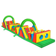 giant inflatable obstacle course